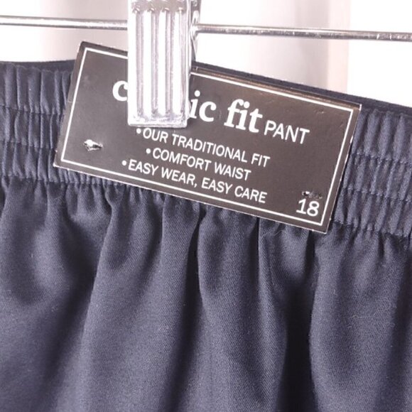 Alfred Dunner Blue Classic Fit Pants. Size 18 (NWT) - Picture 9 of 9